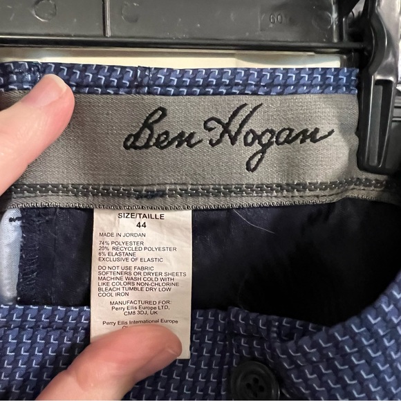 Ben Hogan Blue patterned short size 44 - Picture 3 of 3